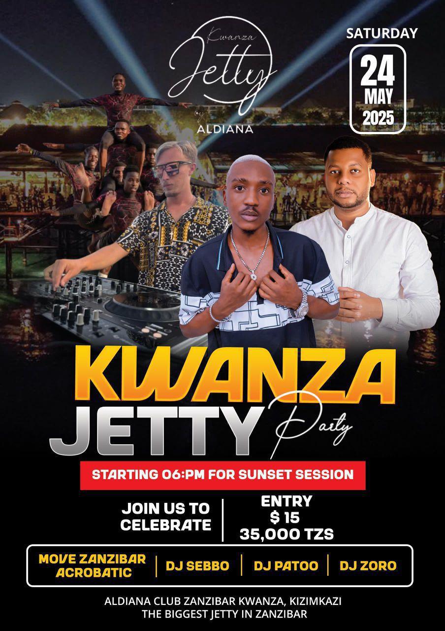 Party📍Kwanza Jetty, Kizimkazi▶️$15