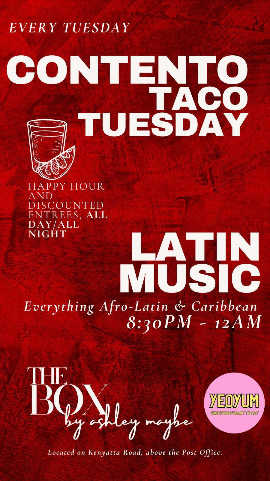 Salsa Night📍The Box by Ashley.Maybe, Stone Town▶️5ooo