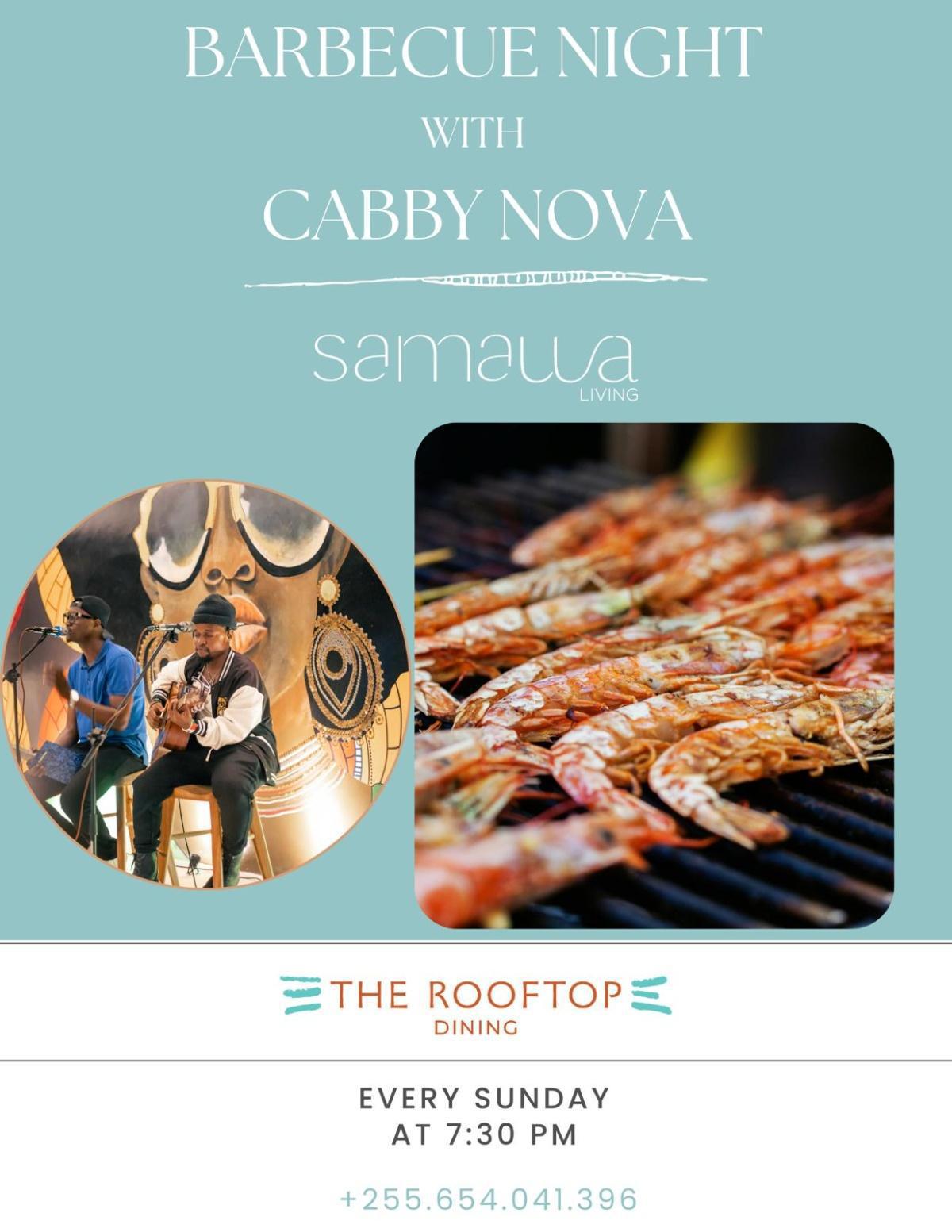 BBQ NIGHT📍Rooftop by Samawa Living, Paje ▶️ Free Entry