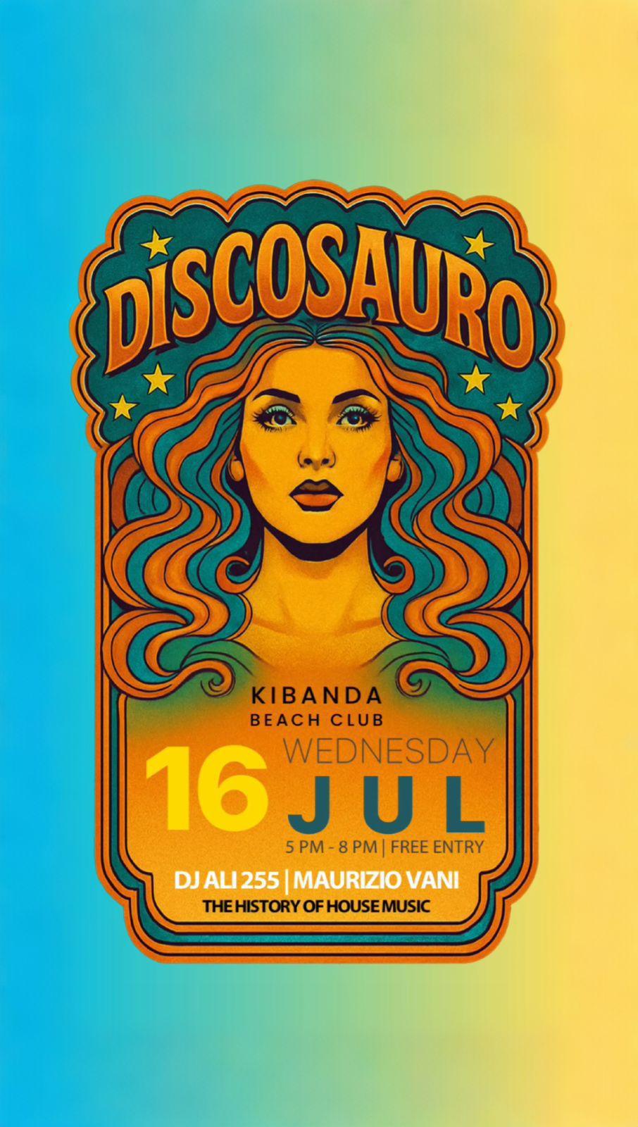 DiscoSauro📍Kibanda Beach Club, Nungwi ▶️ Free entry