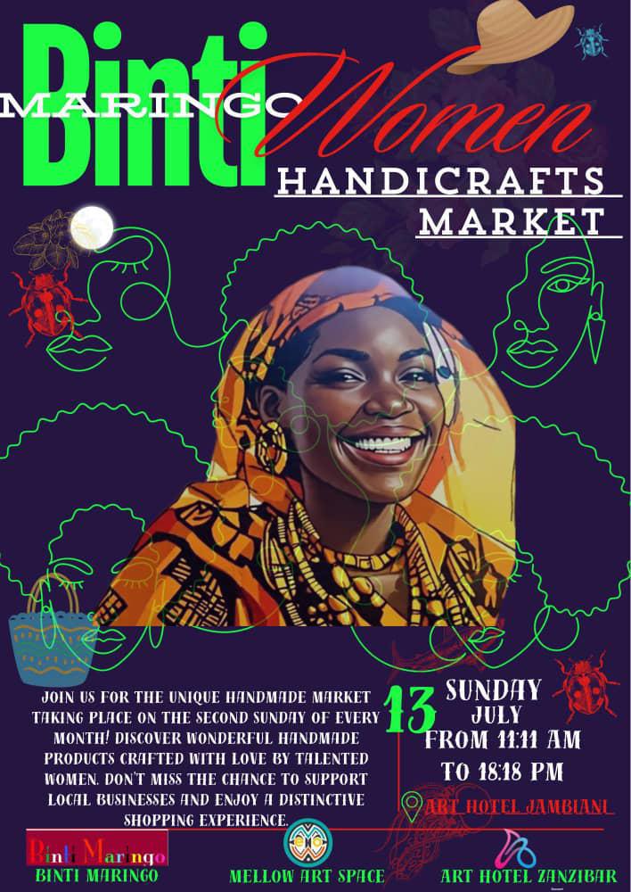 Binti Maringo Market📍Art Hotel, Jambiani ▶️ 