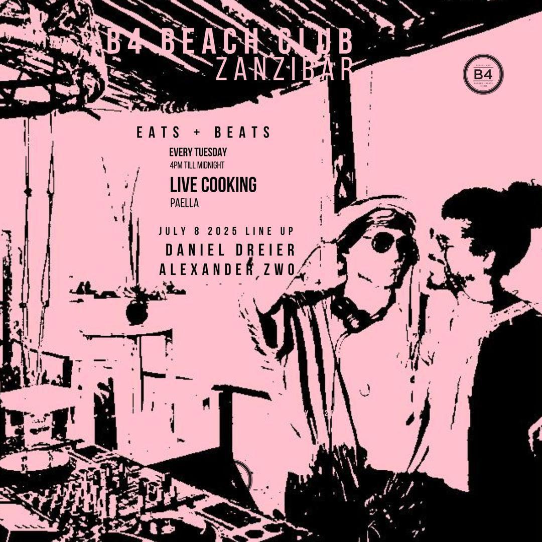 Eats + Beats📍B4 Beach Club, Paje ▶️ 