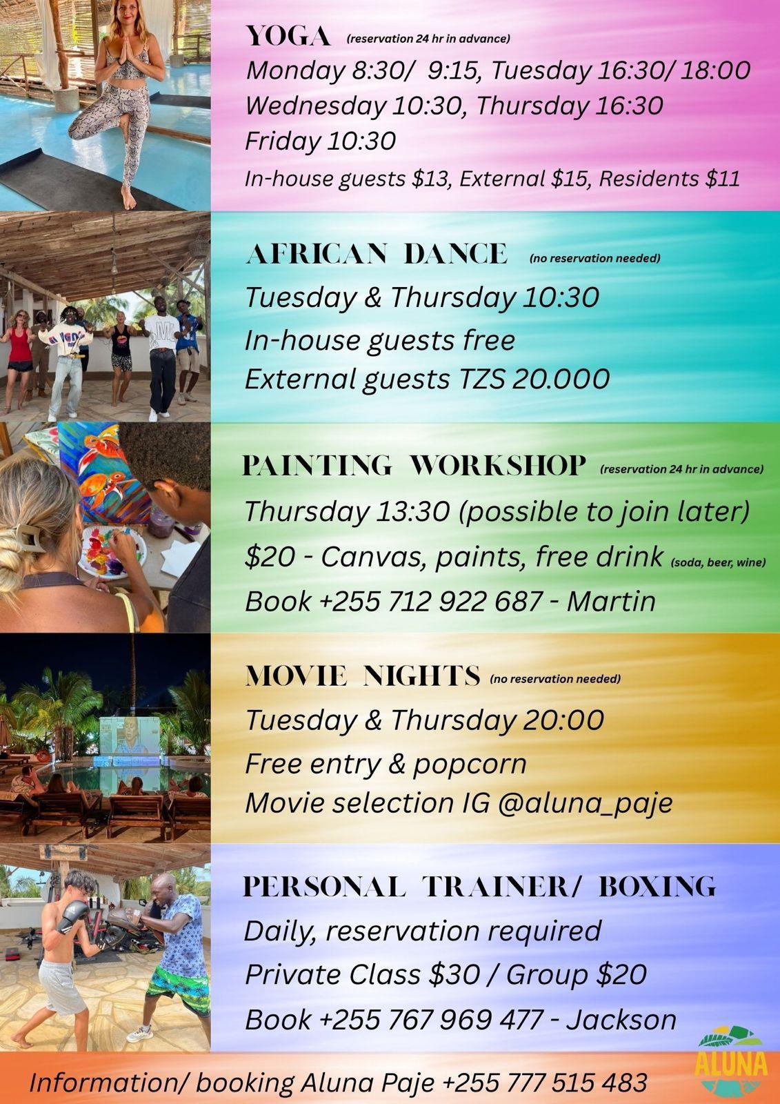 Aluna Paje Sundeck RestaurantšPaje Aluna Paje Sundeck RestaurantšPaje