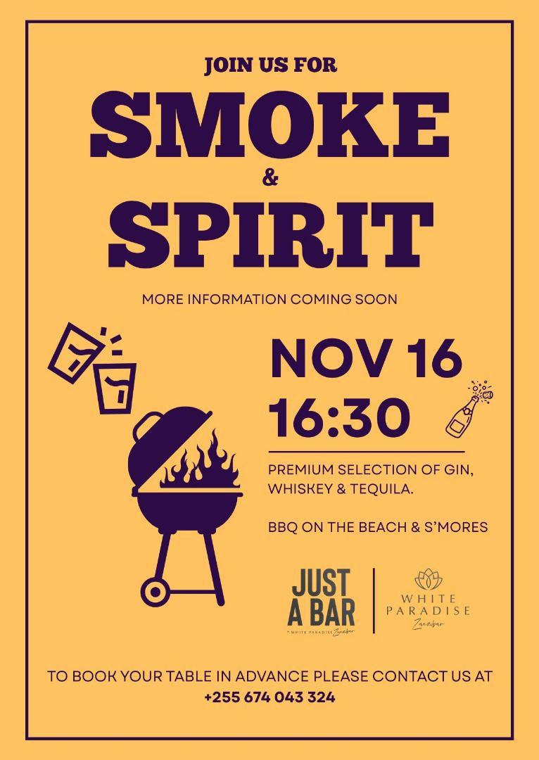 Smoke & Spirit 📍 White Paradise, Pongwe 