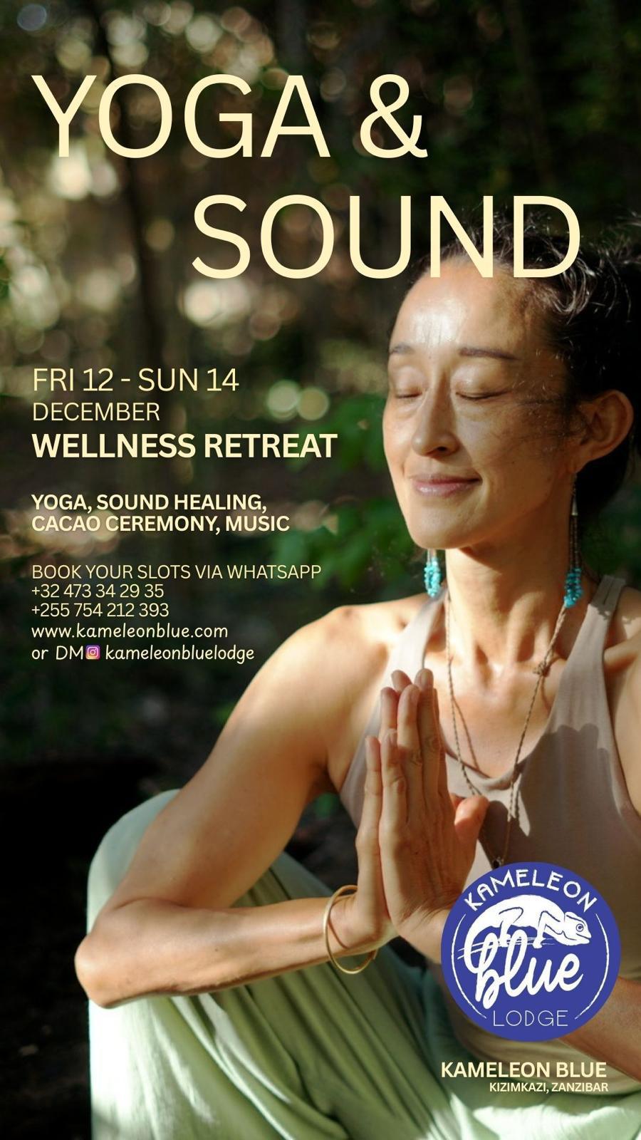 Yoga and Sound📍Kameleon Blue, Kizimkazi ▶️ Yoga and Sound📍Kameleon Blue, Kizimkazi ▶️