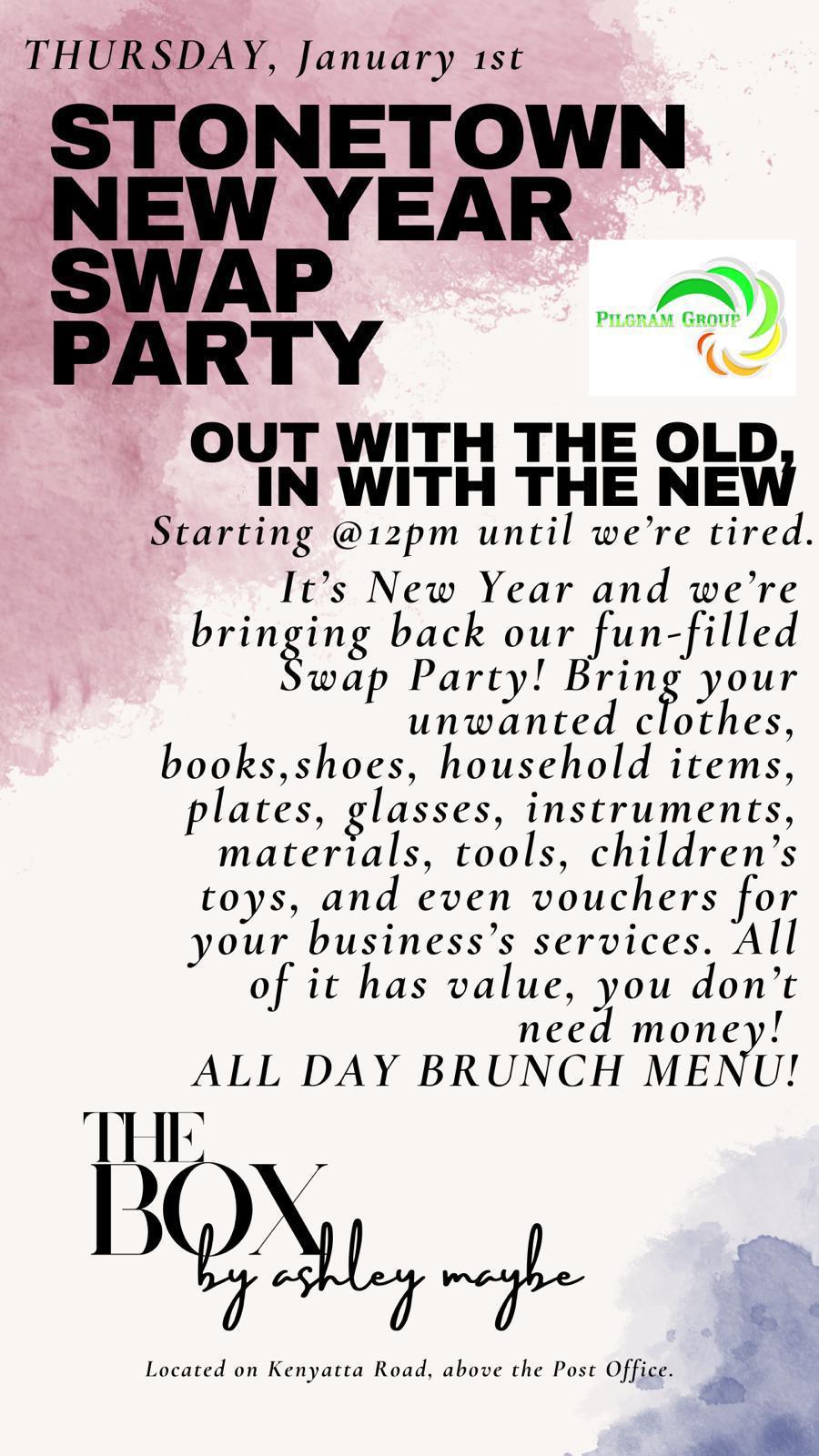 NY Swap party📍The Box by Ashley.Maybe, Stone Town ▶️