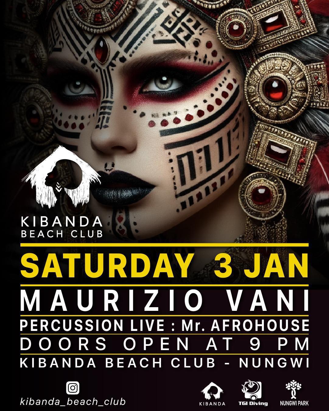 Saturday Beach Party📍Kibanda Beach Club, Nungwi ▶️ Free entry