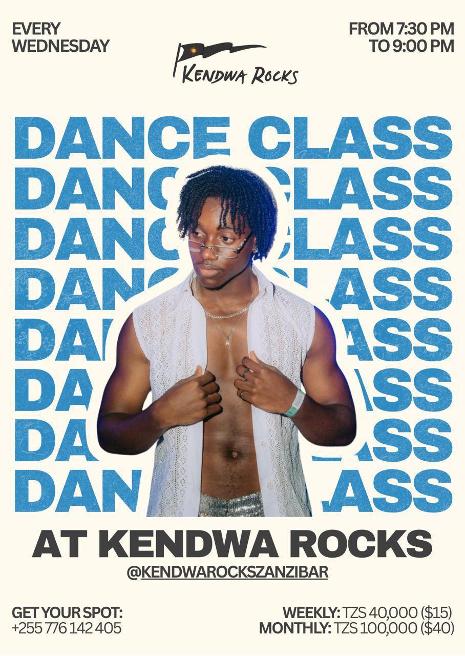 Wednesday Dance Classes📍Kendwa Rocks ▶️ $15
