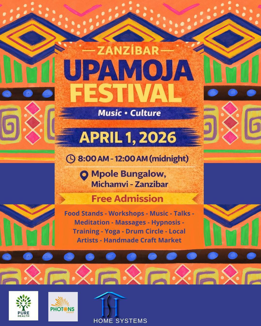 Upamoja Festival📍Mpole Bungalows, Michamvi ▶️ Free Upamoja Festival📍Mpole Bungalows, Michamvi ▶️ Free