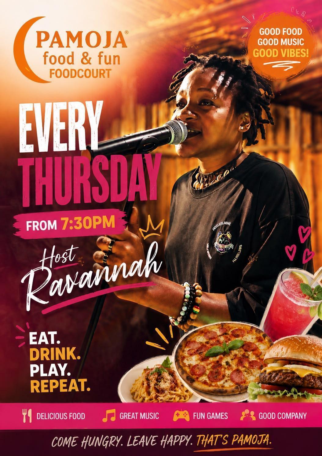 Food & Fun Thursdays📍Pamoja Foodcourt, Paje Food & Fun Thursdays📍Pamoja Foodcourt, Paje