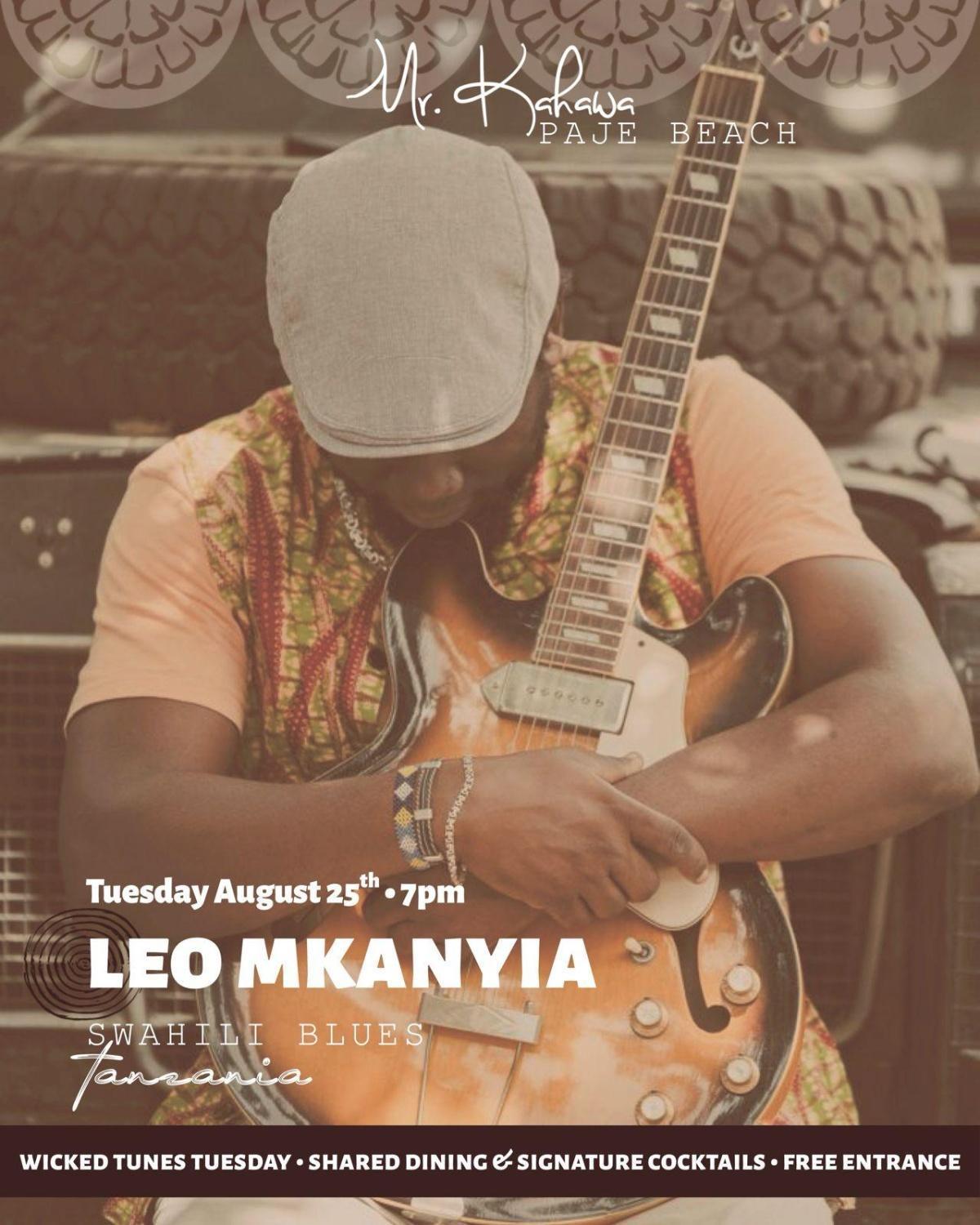 Wicked Tunes Tuesday: Leo Mkanyia 📍 Mr. Kahawa, Paje ▶️ Free entrance Wicked Tunes Tuesday: Leo Mkanyia 📍 Mr. Kahawa, Paje ▶️ Free entrance