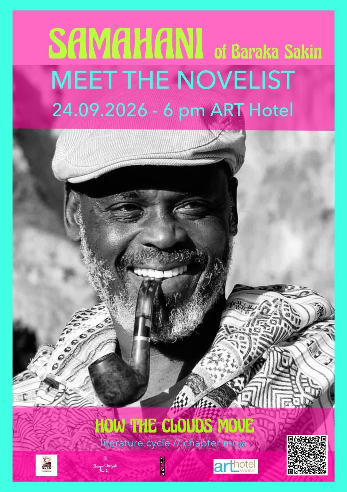 Meet the Novelist: Samahani 📍 Art Hotel, Jambiani ▶️ free Meet the Novelist: Samahani 📍 Art Hotel, Jambiani ▶️ free