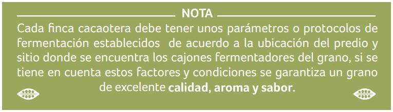 Recomendaciones para la fermentación Recomendaciones para la fermentación