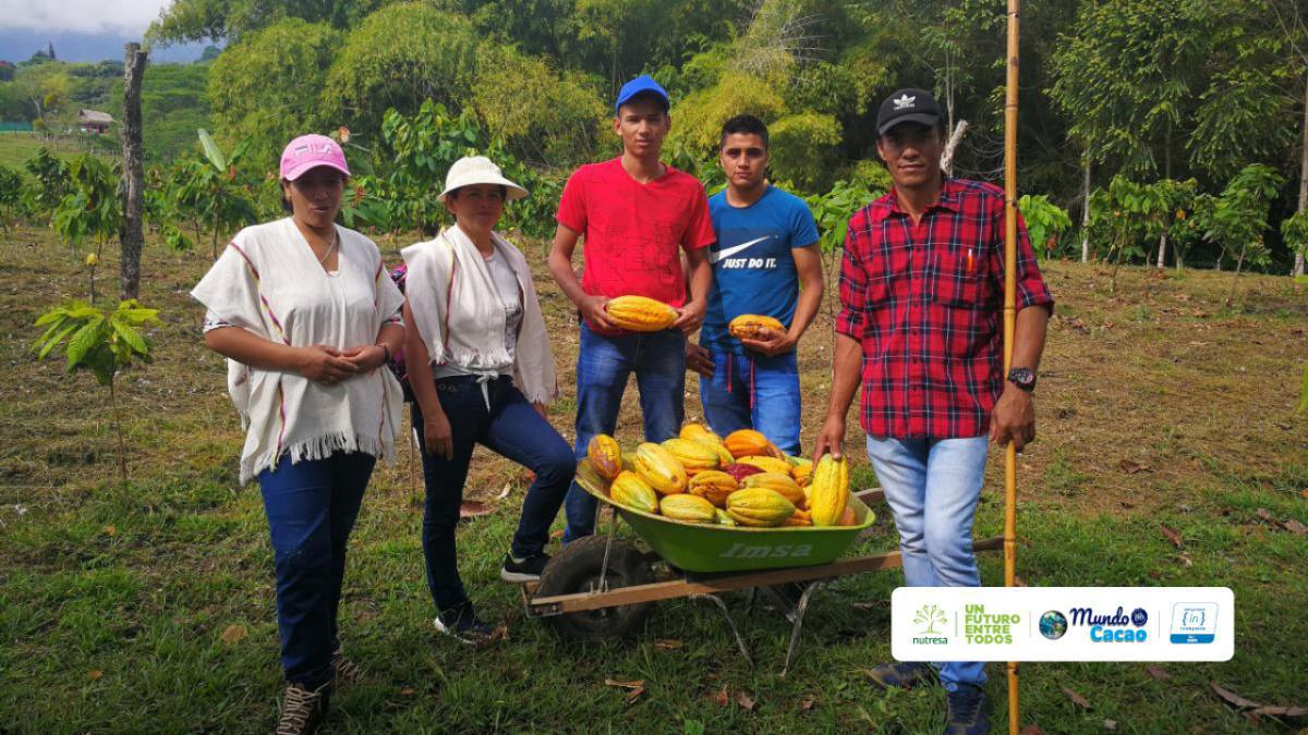 Productores de cacao en Putumayo, reciben puntos de acopio para impulsar sus procesos agropecuarios Productores de cacao en Putumayo, reciben puntos de acopio para impulsar sus procesos agropecuarios