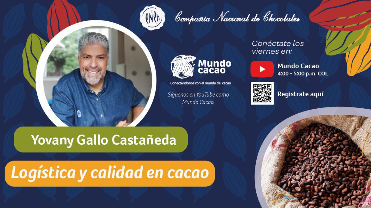 Charla virtual Logística y calidad en cacao
