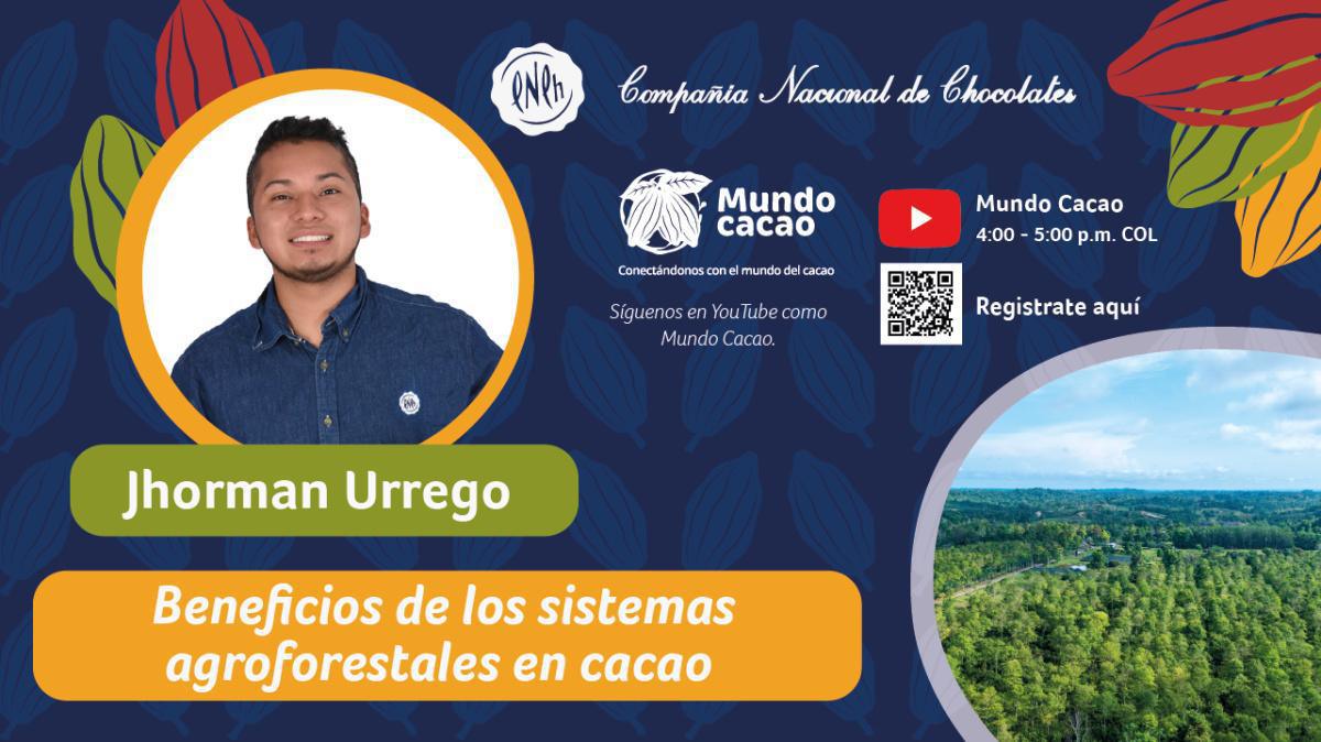 Charla virtual: Beneficios de los sistemas agroforestales en cacao