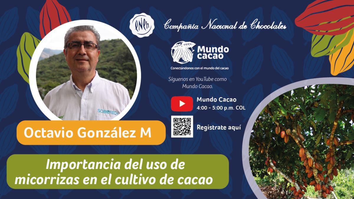 Charlas virtuales: Importancia del uso de micorrizas en el cultivo de cacao