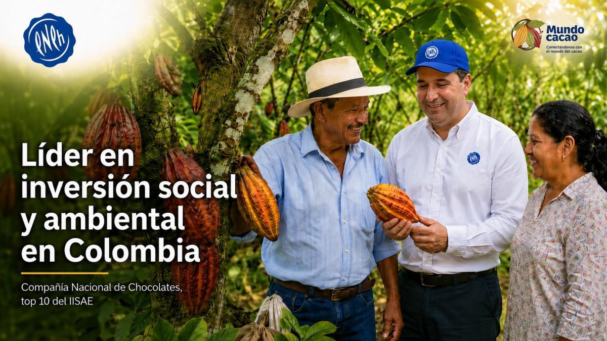 Compañía Nacional de Chocolates se consolida entre las empresas líderes en inversión social y ambiental de Colombia Compañía Nacional de Chocolates se consolida entre las empresas líderes en inversión social y ambiental de Colombia