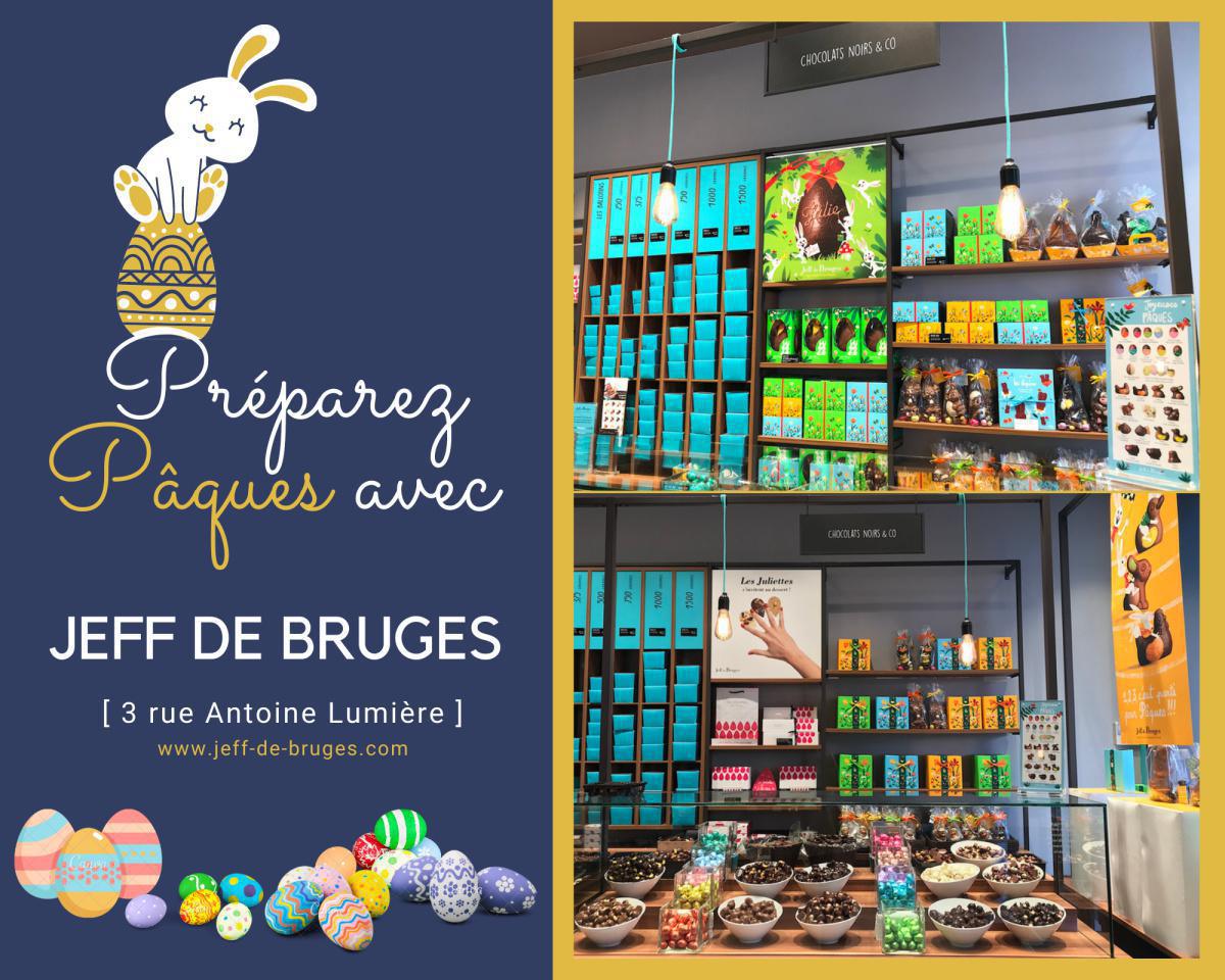 Les gourmandises de Pâques signées Jeff de Bruges ! Les gourmandises de Pâques signées Jeff de Bruges !