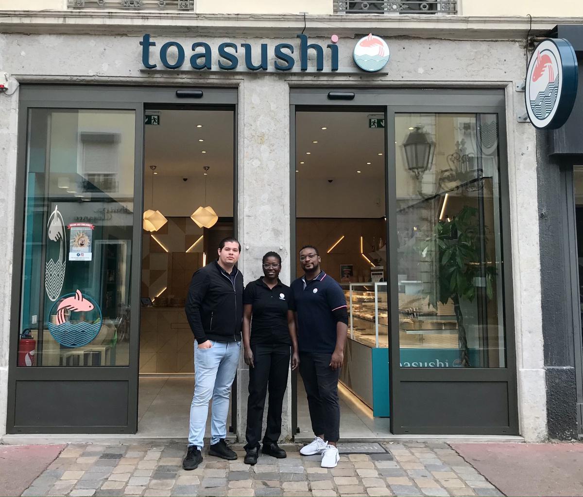 Toasushi rejoint l'association des Commerçants de Monplaisir !