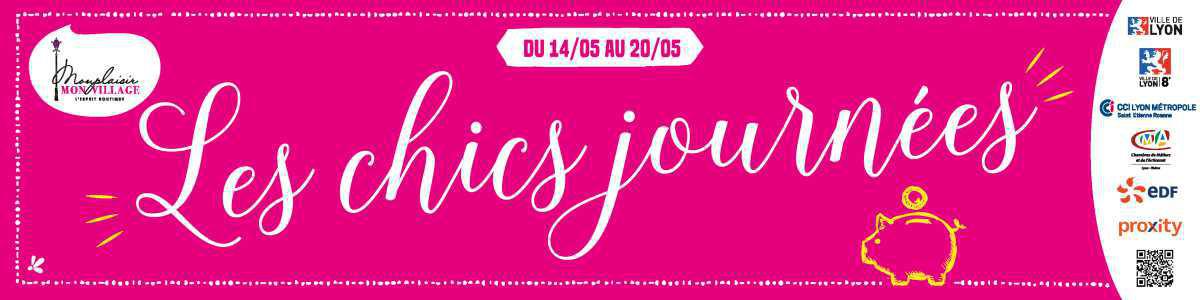 📣 Du 14 au 20/05 : profitez des Chics Journées ! 📣 Du 14 au 20/05 : profitez des Chics Journées !