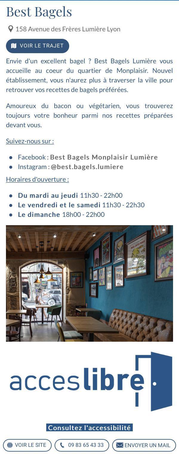 Découvrez "Acces Libre", la plateforme renseignant sur le niveau d’accessibilité des commerces de proximité ! Découvrez "Acces Libre", la plateforme renseignant sur le niveau d’accessibilité des commerces de proximité !