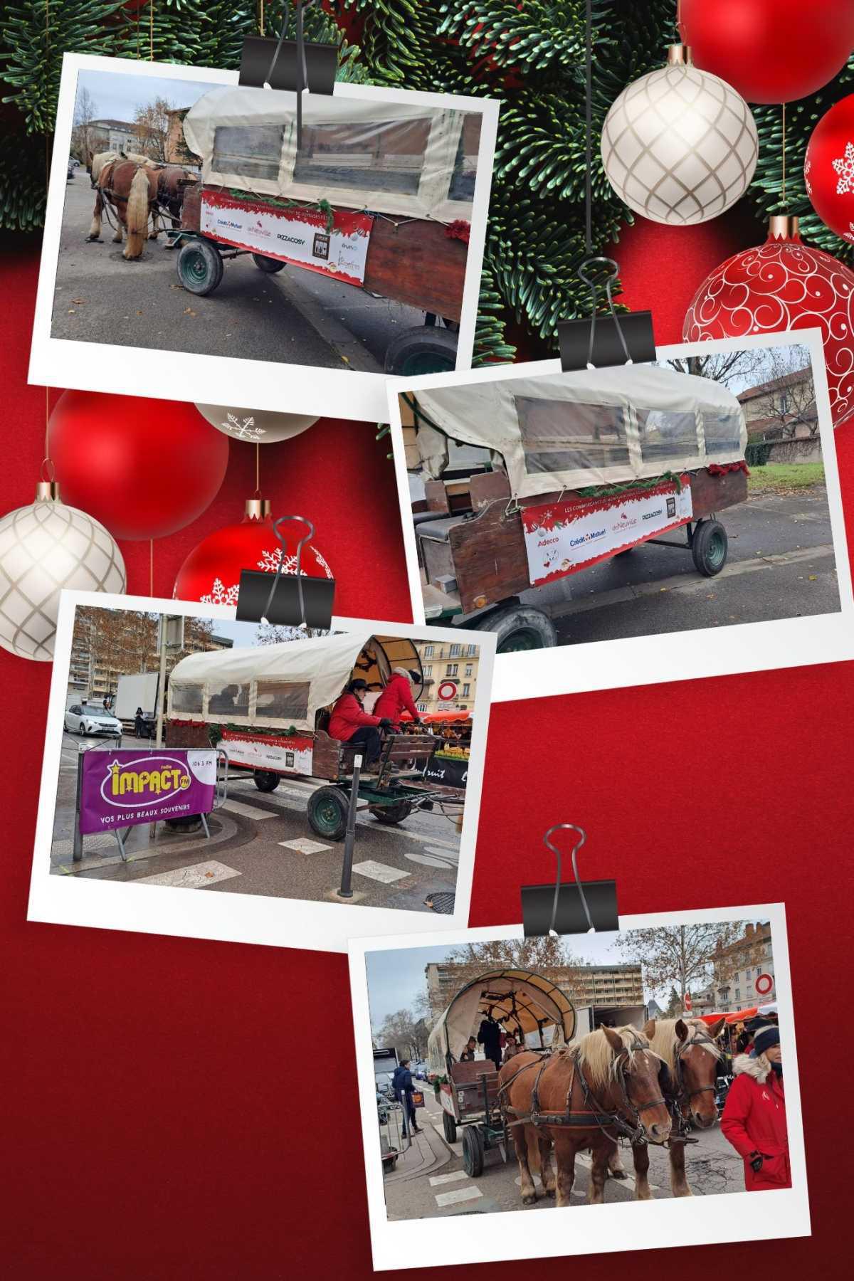 La calèche de retour à Monplaisir samedi 14 décembre La calèche de retour à Monplaisir samedi 14 décembre