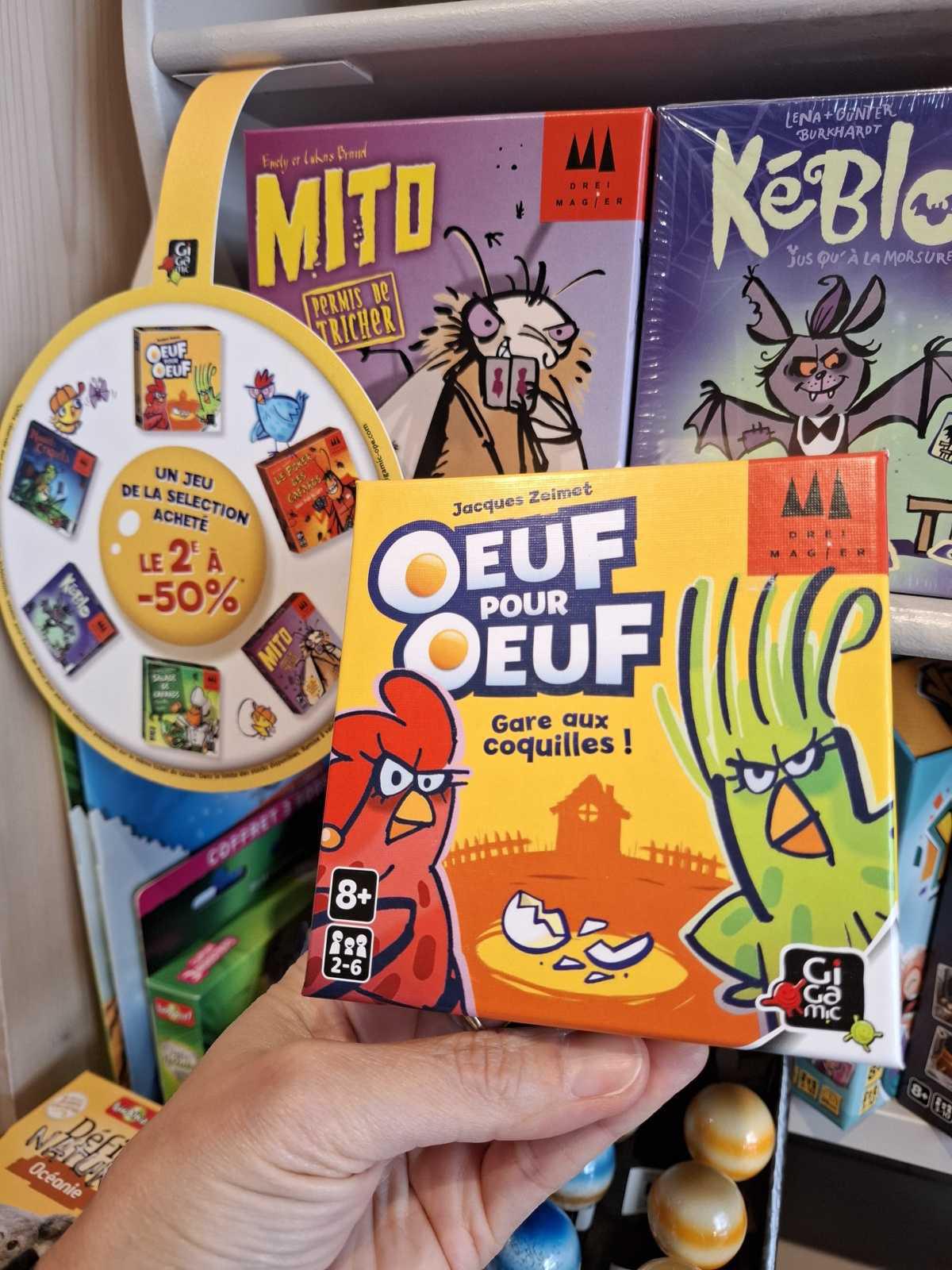 Jouez en famille avec l'offre de Pirouette et Cacahouète
