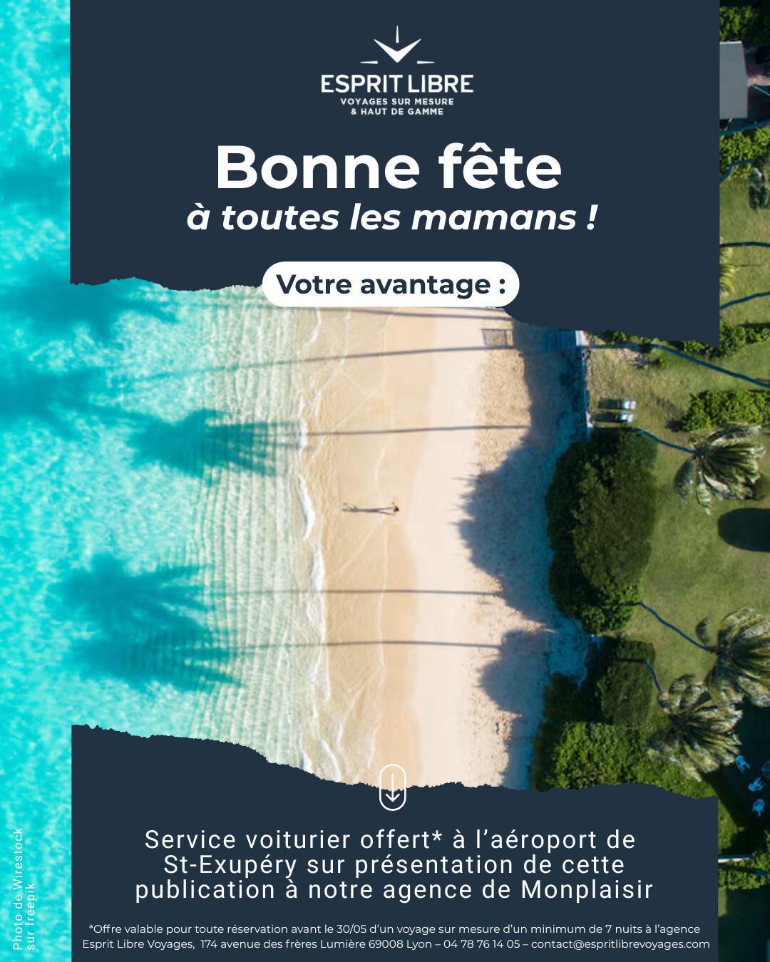 Un cadeau pour les mamans qui aiment voyager chez Esprit Libre Voyages