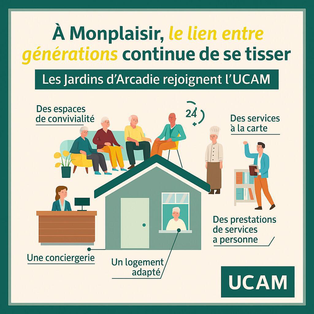 Les Jardins d'Arcadie rejoignent l'UCAM Les Jardins d'Arcadie rejoignent l'UCAM