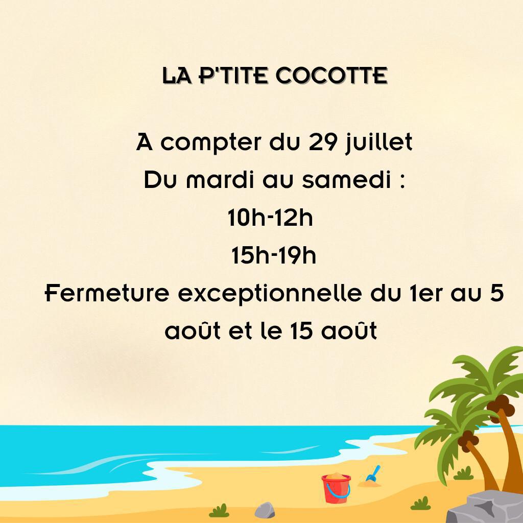 L'été : nos adhérents adaptent leurs horaires d'ouverture !