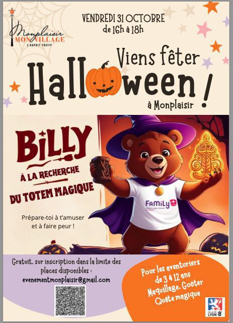 Halloween : Billy et la quête du Totem Magique