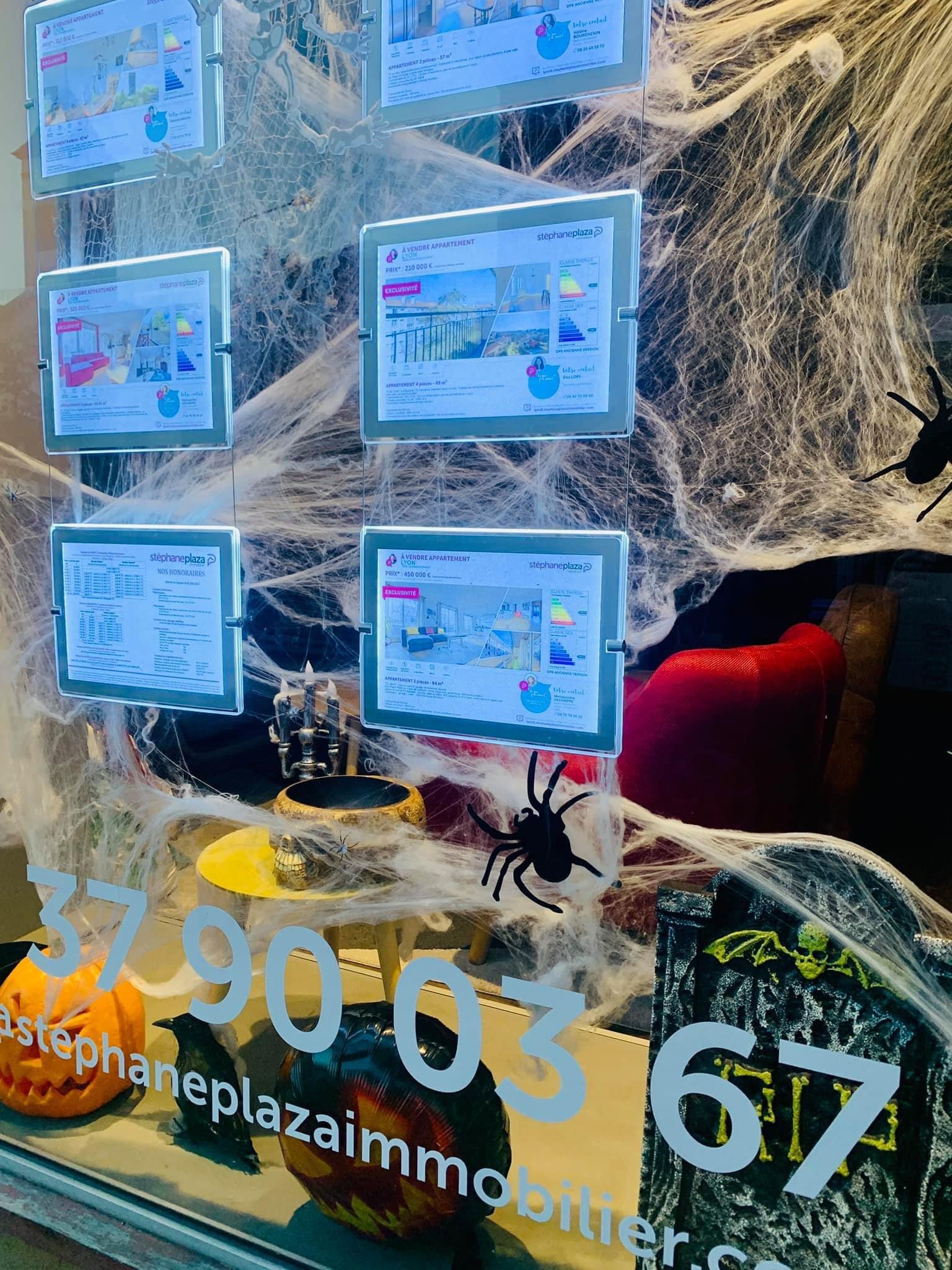 Les vitrines d'Halloween : retour en images ! 📸