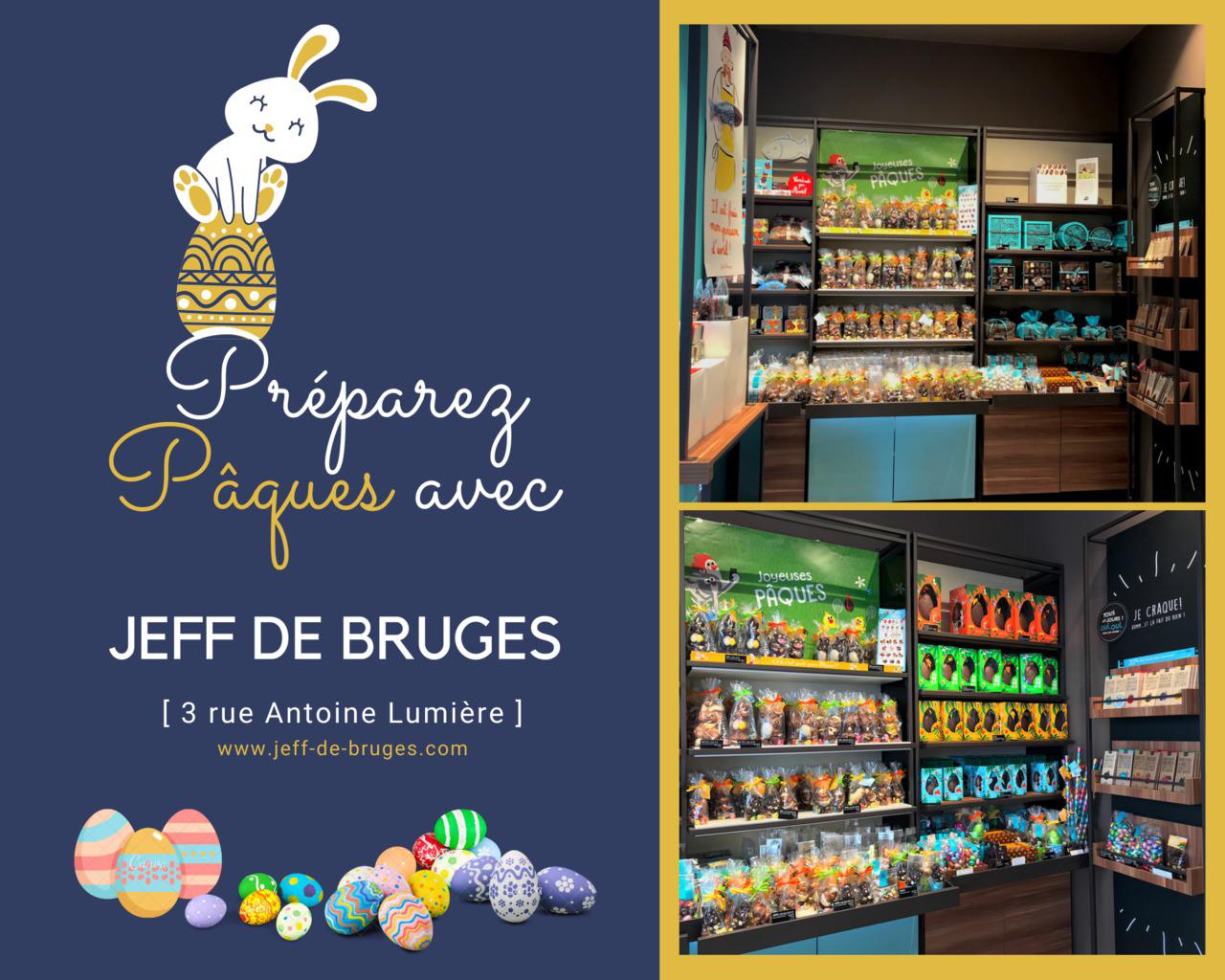 Les gourmandises de Pâques signées Jeff de Bruges ! 🐰