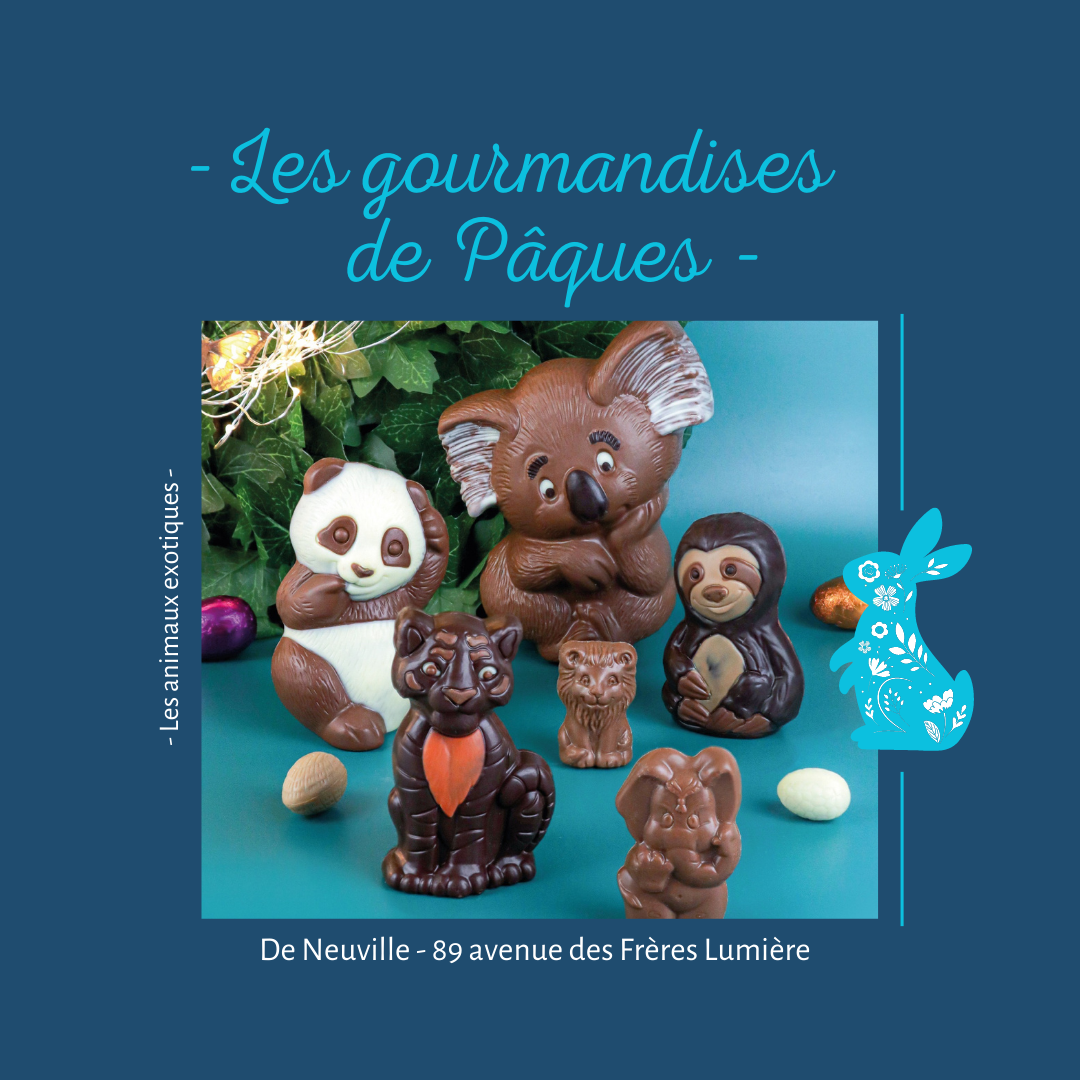 📣 Les gourmandises de Pâques signées De Neuville !🐰