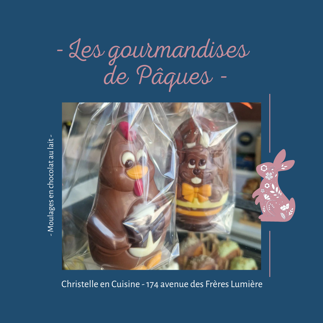 📣 Les gourmandises de Pâques signées Christelle en Cuisine !🐰