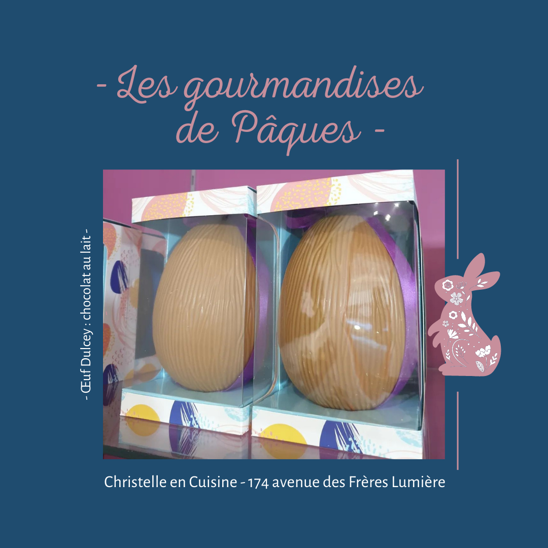 📣 Les gourmandises de Pâques signées Christelle en Cuisine !🐰