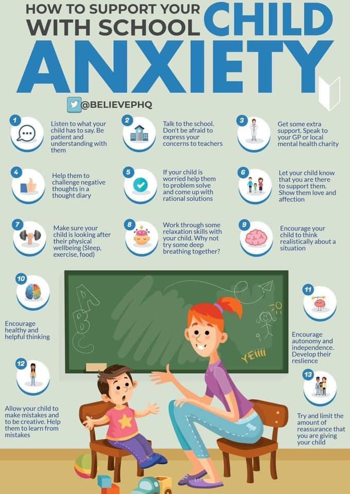 How to Support Your Child with School Anxiety