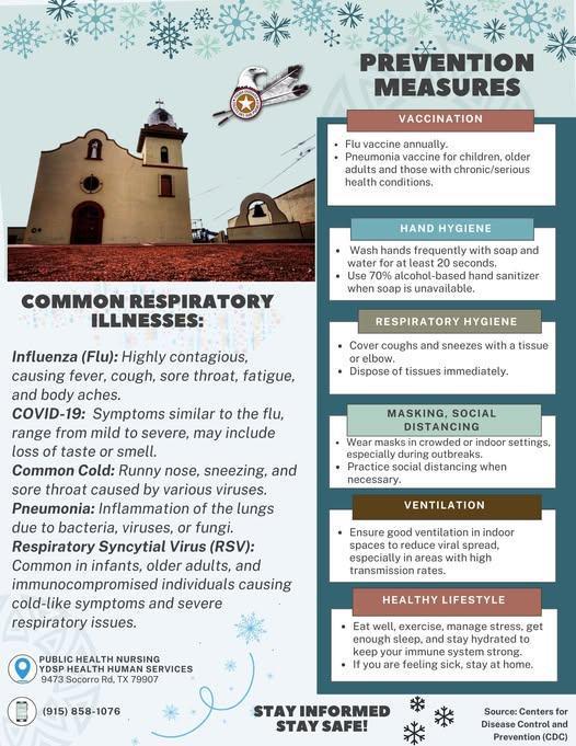 Respiratory Illness Season Is Here - Let’s Protect Our Community! Respiratory Illness Season Is Here - Let’s Protect Our Community!