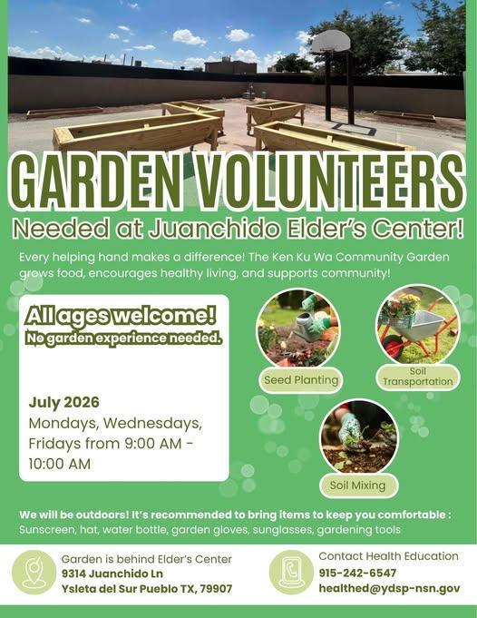 Calling All Garden Volunteers!