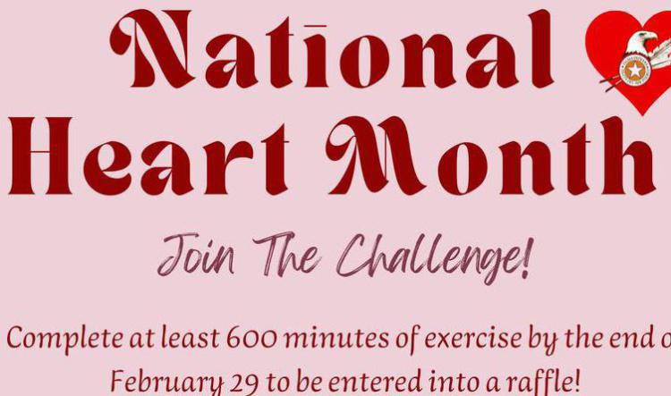 National Heart Month-Join the Challenge
