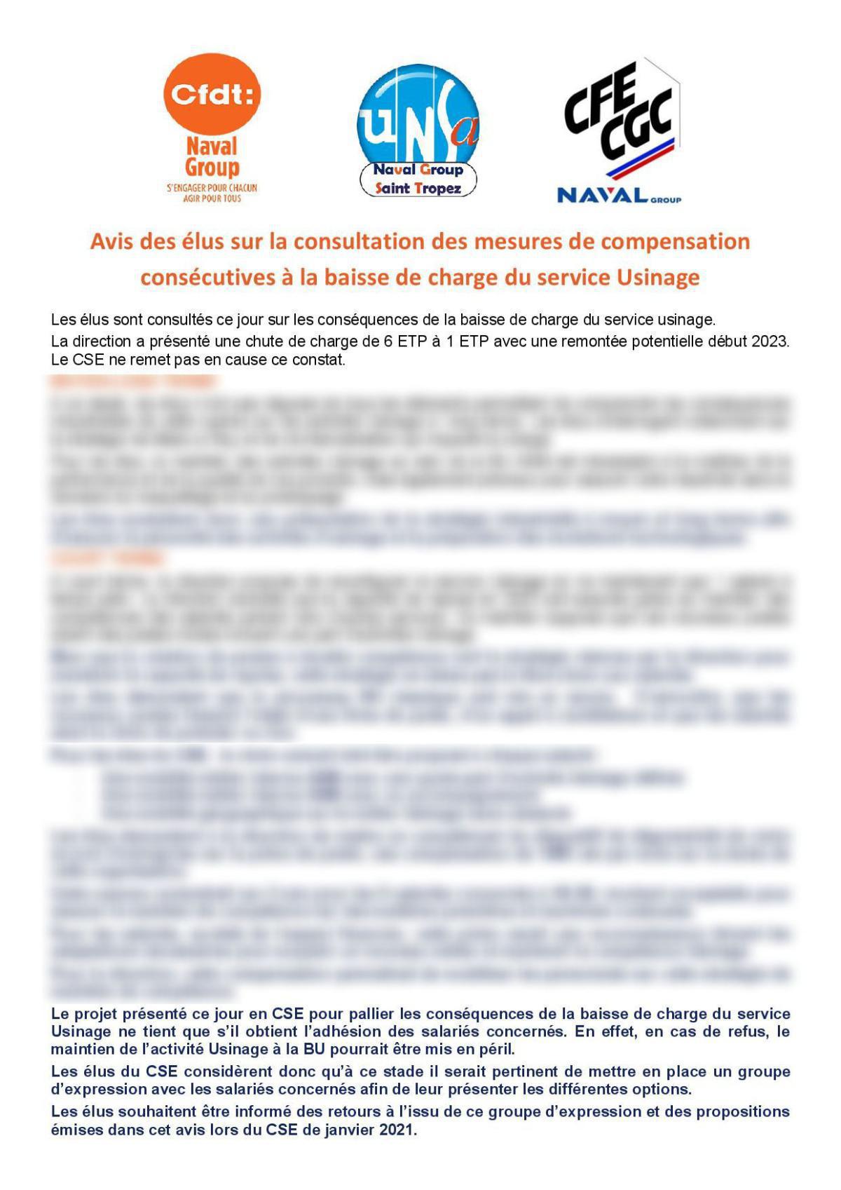 Réunion du 1 décembre 2020 - Avis Réunion du 1 décembre 2020 - Avis