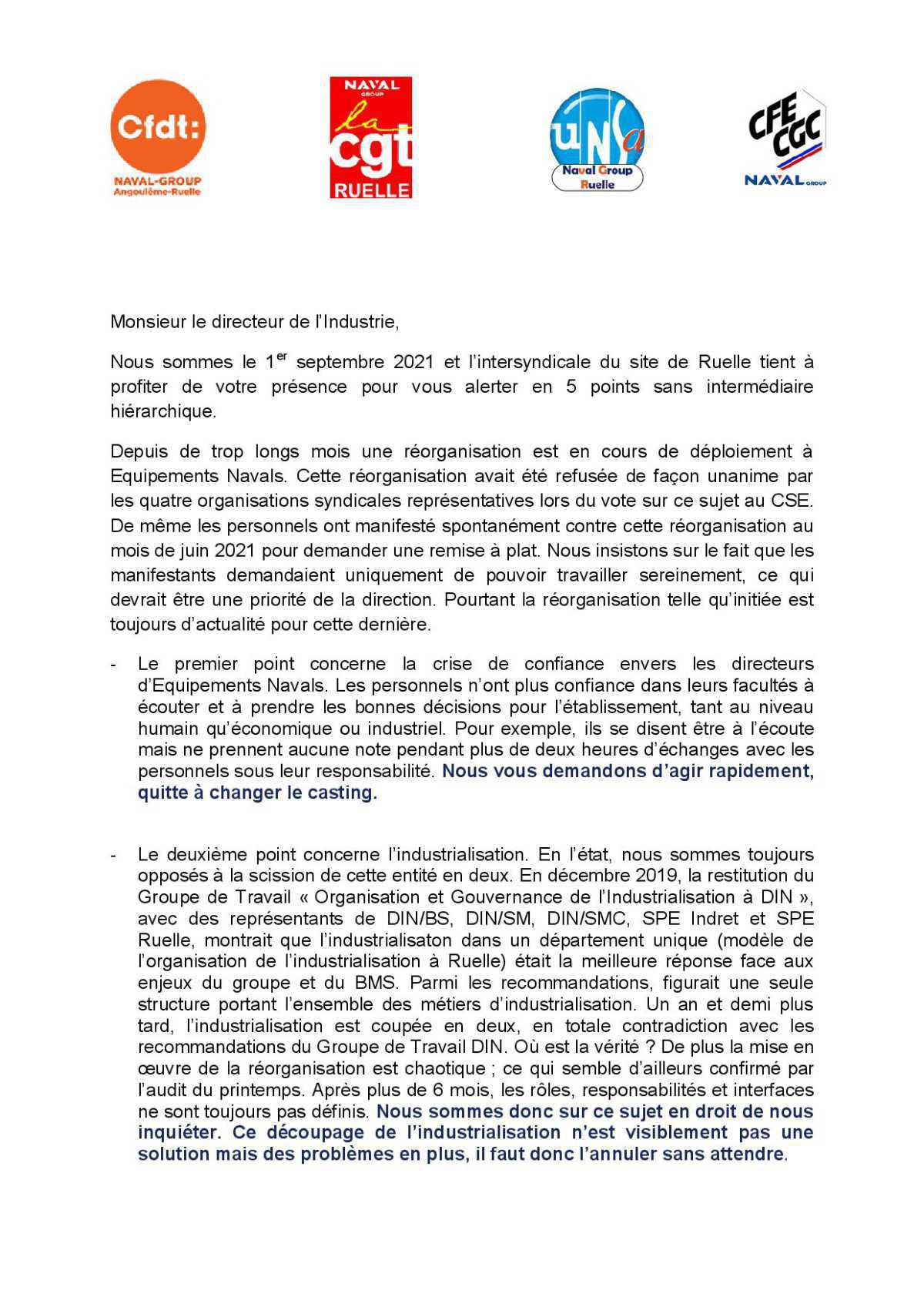 Visite de Laurent Espinasse - 1er septembre 2021 Visite de Laurent Espinasse - 1er septembre 2021