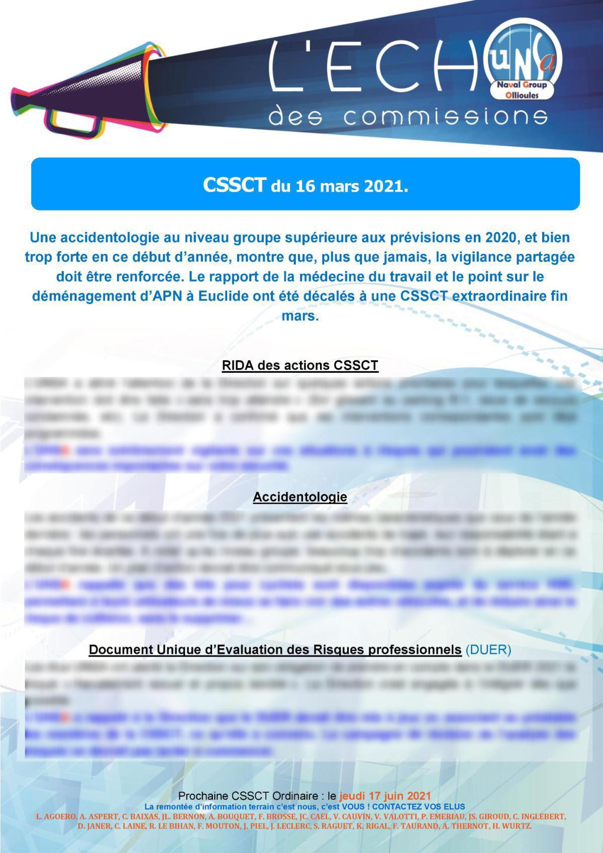 L'Echo des Commissions d'Ollioules - réunion du 16 mars 2021 L'Echo des Commissions d'Ollioules - réunion du 16 mars 2021