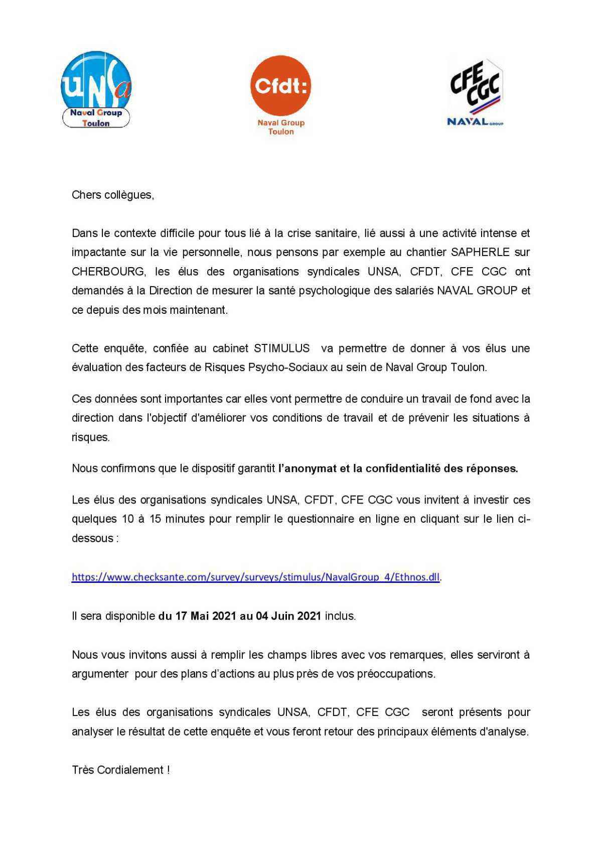 Communiqué Intersyndical RPS Communiqué Intersyndical RPS