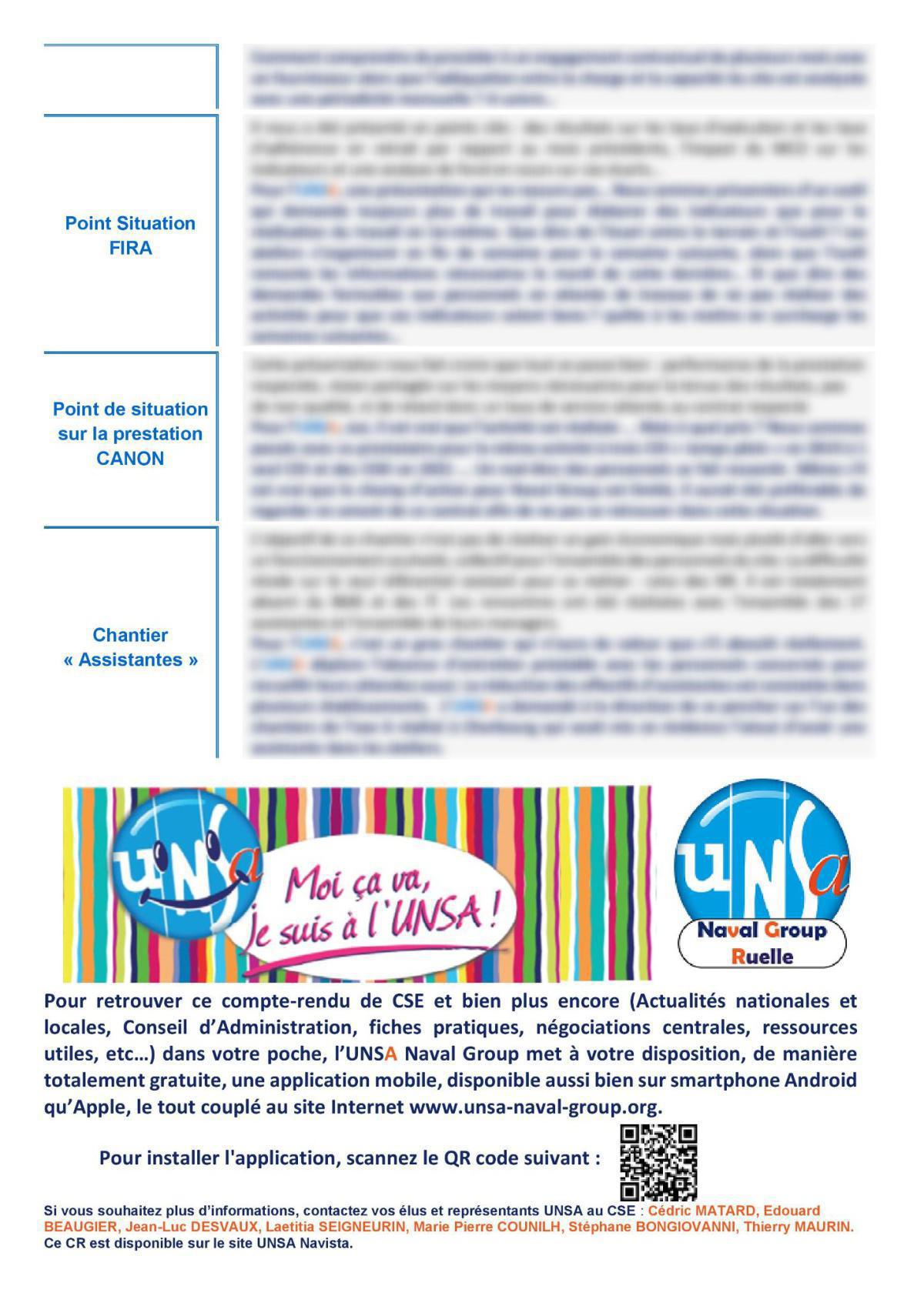 CSE de Ruelle - Réunion du 8 juin 2021 - Compte rendu CSE de Ruelle - Réunion du 8 juin 2021 - Compte rendu