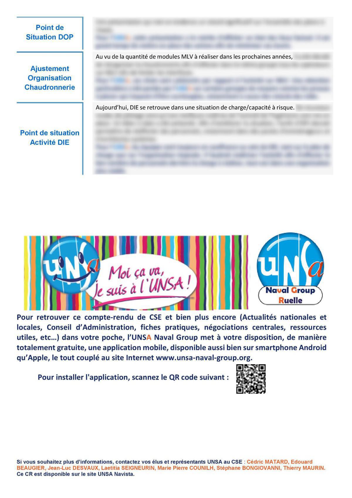 CSE de Ruelle - réunion du 12 octobre 2021 - compte-rendu CSE de Ruelle - réunion du 12 octobre 2021 - compte-rendu