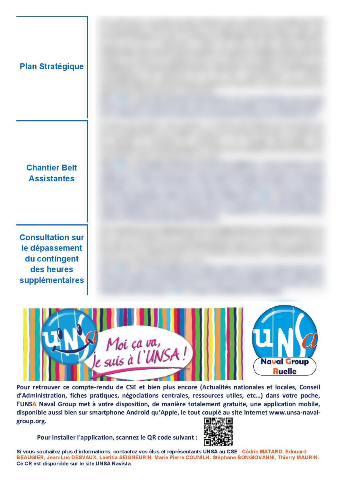 CSE de Ruelle - réunion du 9 novembre 2021 - compte-rendu CSE de Ruelle - réunion du 9 novembre 2021 - compte-rendu