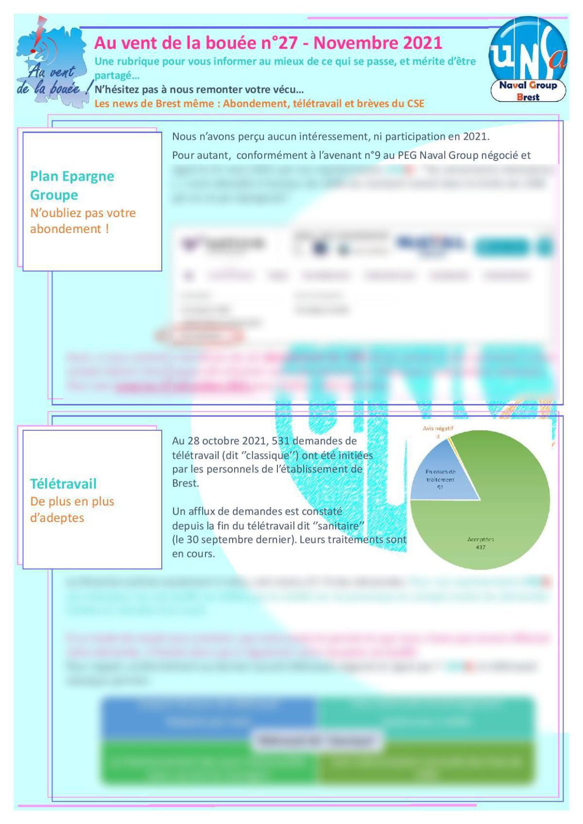 Au vent de la bouée n°27 / novembre 2021 Au vent de la bouée n°27 / novembre 2021