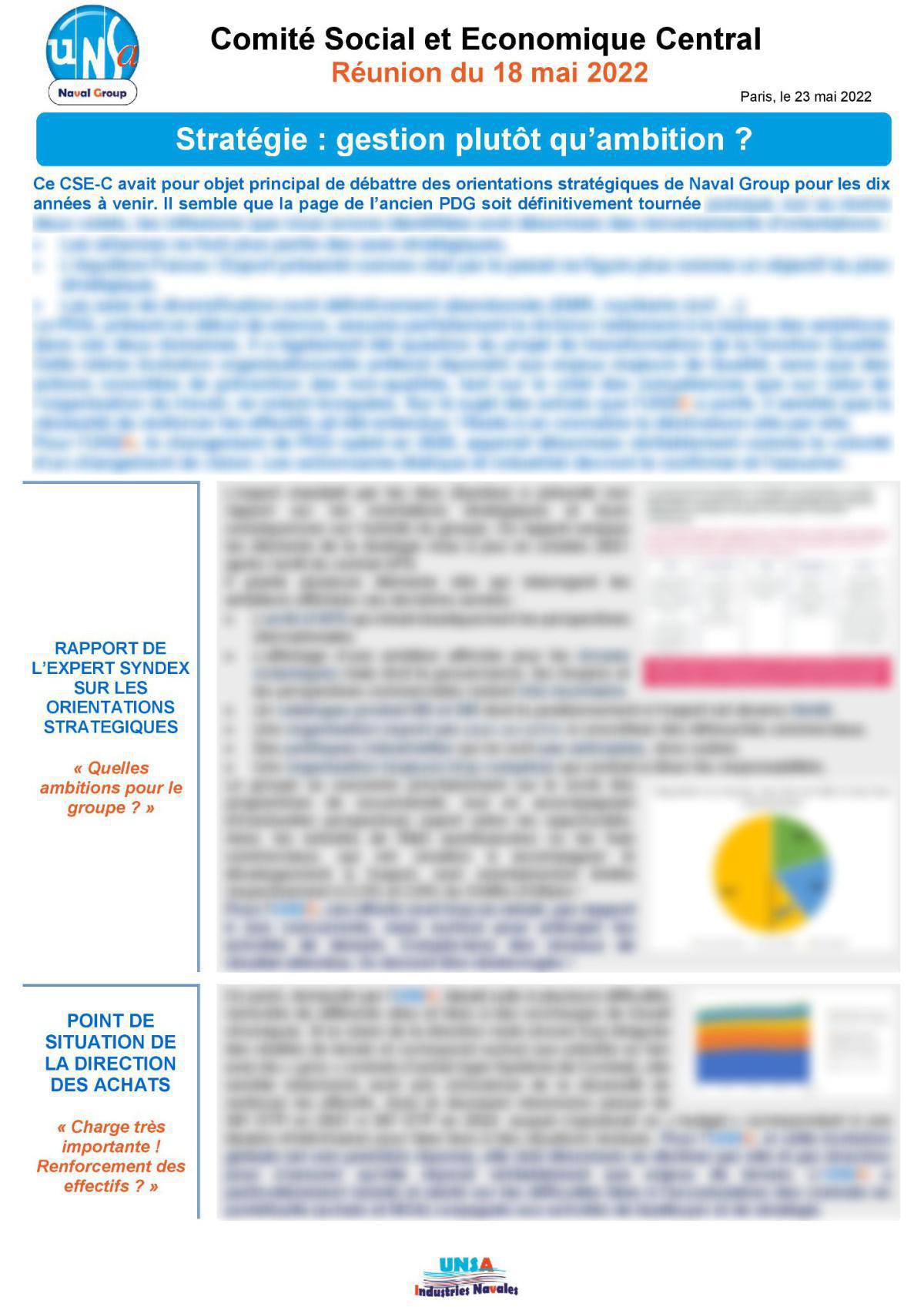 Réunion du 18 mai 2022 - compte-rendu Réunion du 18 mai 2022 - compte-rendu
